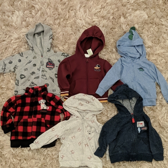 Carter's Other - Bundle of Zip Ups